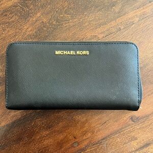 Michael Kors black wallet